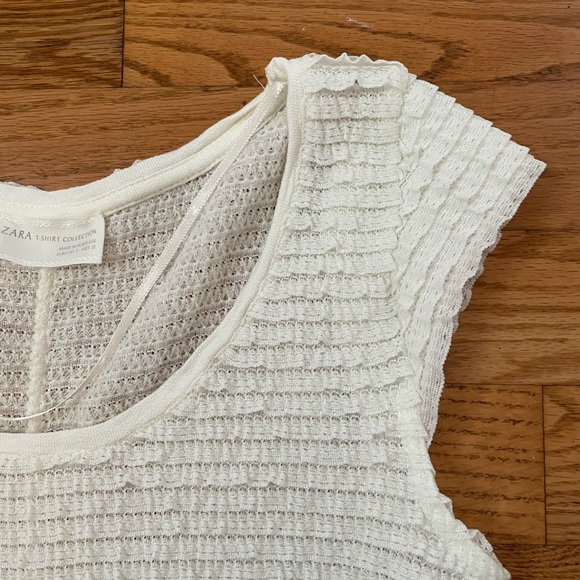 Zara cream peplum - Picture 3 of 4